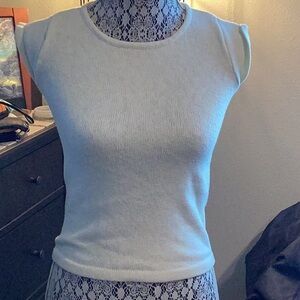 Brandy Melville Vanilla Cap Sleeve Sweater